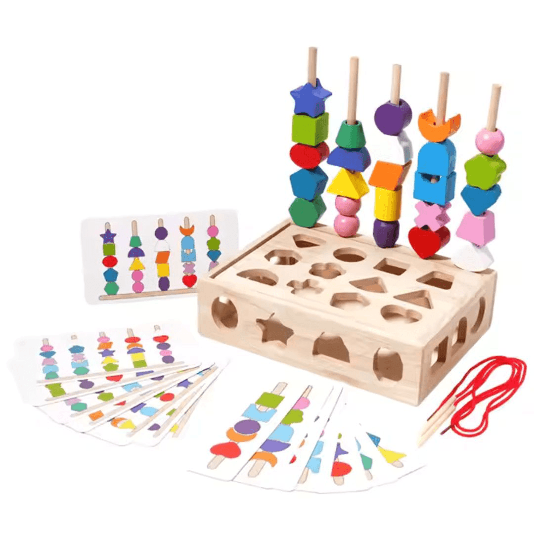 BrightNest™ – Montessori Puzzelset Voor Kinderen Vanaf 3 Jaar – Verbetert Creativiteit En Vaardigheden