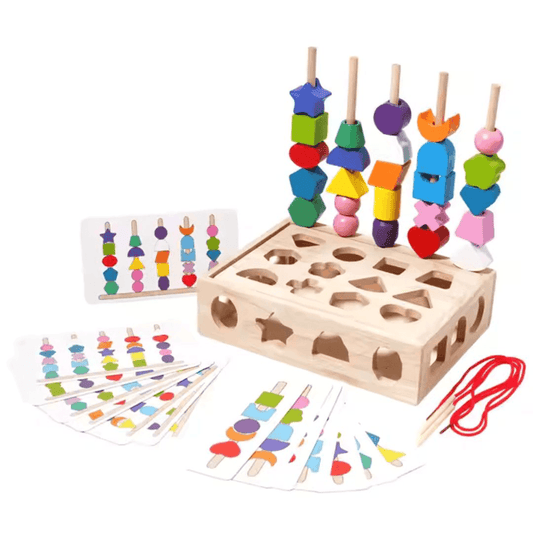 BrightNest™ – Montessori Puzzelset Voor Kinderen Vanaf 3 Jaar – Verbetert Creativiteit En Vaardigheden