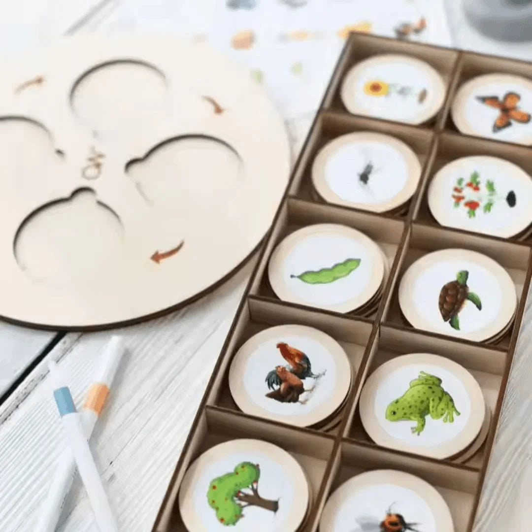 NatureNest™ – Houten Puzzel Voor Kinderen Vanaf 3 Jaar – Verbetert Cognitieve Vaardigheden