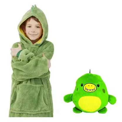 HugHood™ – Transformeerbare Kinderen Hoodie & Knuffel vanaf 3 Jaar | Draag & Knuffel