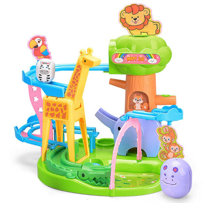 CritterCoaster™ - dierenglijbaan en bouwset voor kinderen vanaf 3 jaar - stimuleert creatief spel en groei van de motoriek