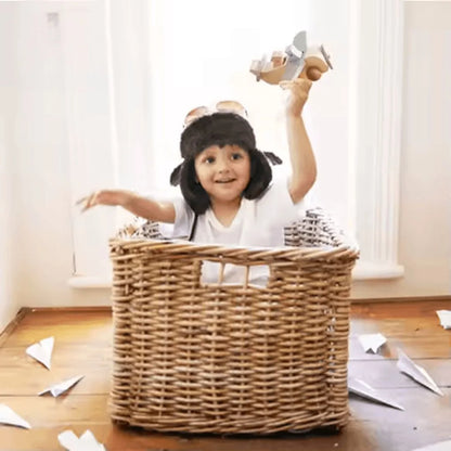 SkyCraft™ – Houten Montessori Vliegtuig Speelgoed voor Kinderen Vanaf 3 Jaar – Verbetert Creativiteit en Motorische Vaardigheden