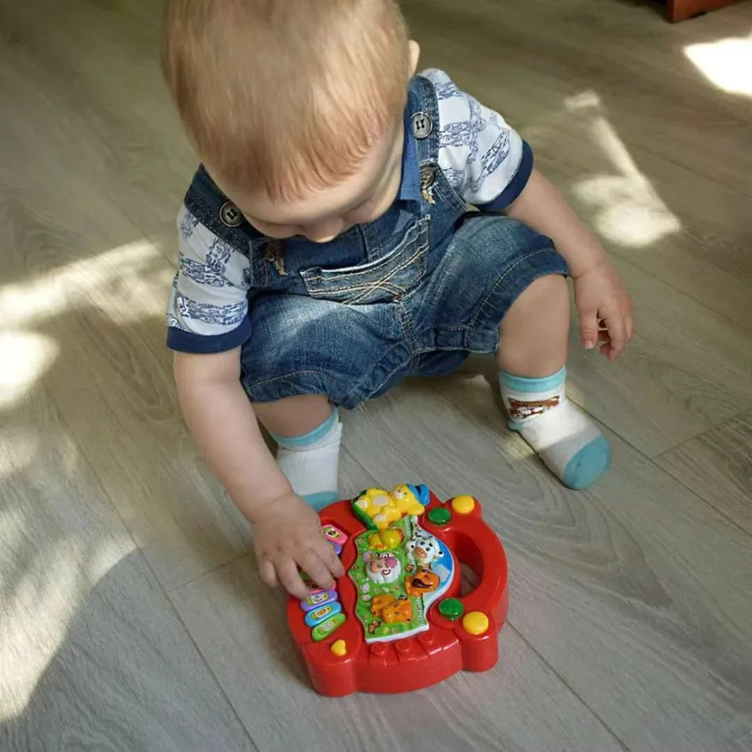 Tunzy™ – Muzikale Speelpiano Kinderen vanaf 2 Jaar | Dieren Geluiden & Leuke Melodietjes