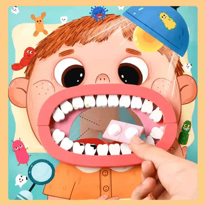 TinyDent™ – Tandarts Speelset Voor Kinderen Vanaf 3 Jaar – Stimuleert Fantasierijk Rollenspel
