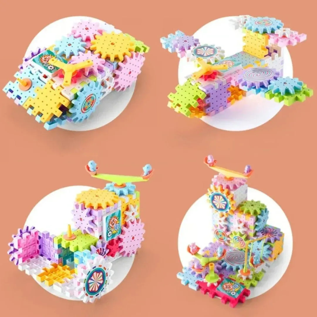 WonderBricks – Creatieve Bouwstenen Set voor Kinderen vanaf 3 Jaar – Stimuleert Verbeelding & Fijne Motoriek