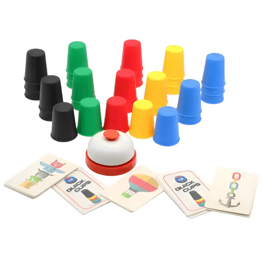 StackMaster™ – Snel Stapelspel Voor Kinderen Vanaf 6 Jaar – Verbetert Hand-Oog Coördinatie