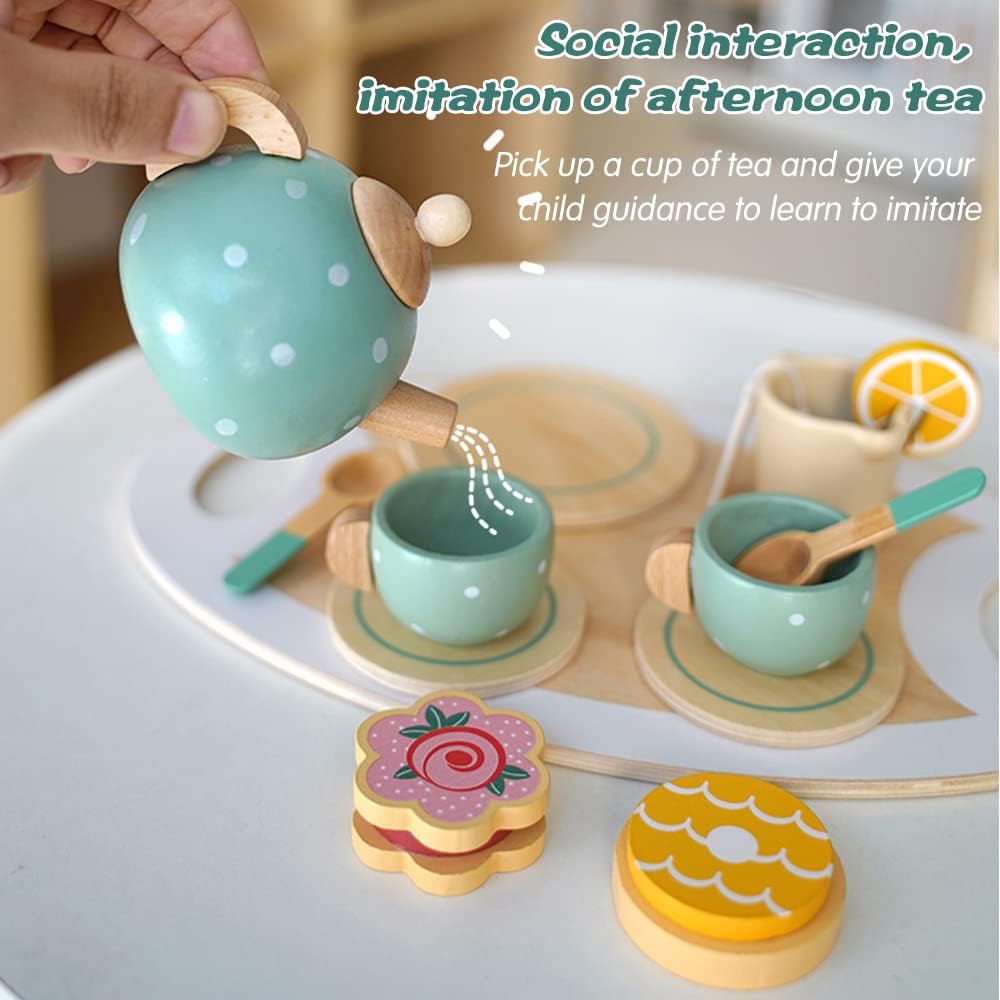 BloomTea – Bloemen Theeservies voor Kinderen vanaf 3 Jaar – Stimuleert Creatief Rollenspel