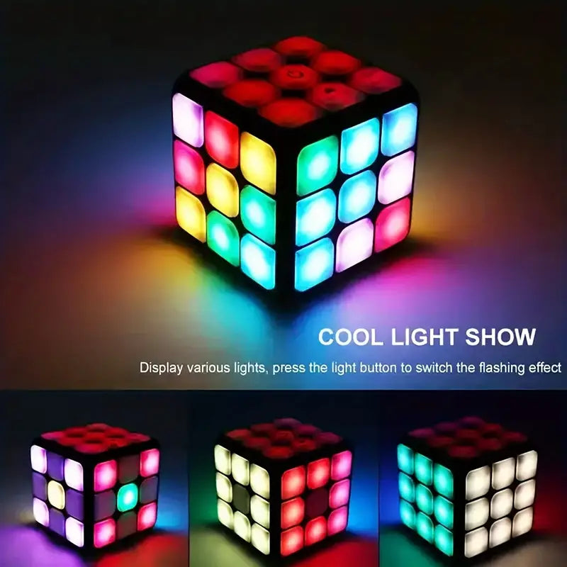 GalaxyCube – Lichtgeheugen Spel voor Kinderen vanaf 6 Jaar – Stimuleert Focus & Reactievermogen