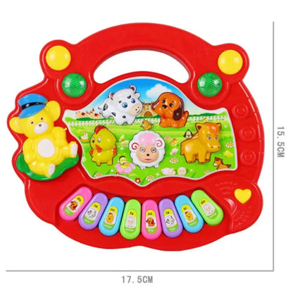 Tunzy™ – Muzikale Speelpiano Kinderen vanaf 2 Jaar | Dieren Geluiden & Leuke Melodietjes