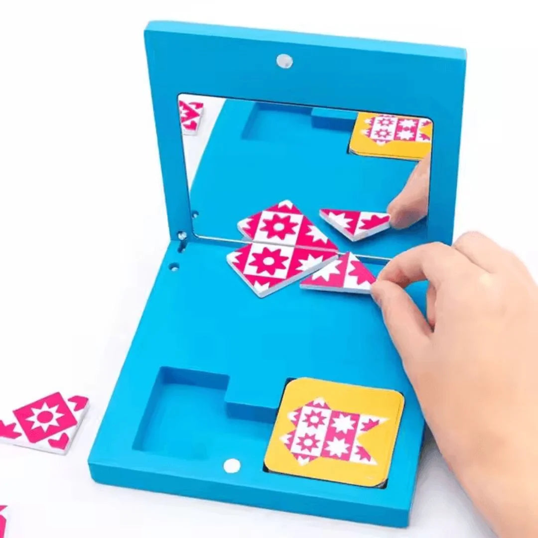 MirrorQuest™ – Puzzelspel Voor Kinderen Vanaf 4 Jaar – Verbetert Probleemoplossende Vaardigheden
