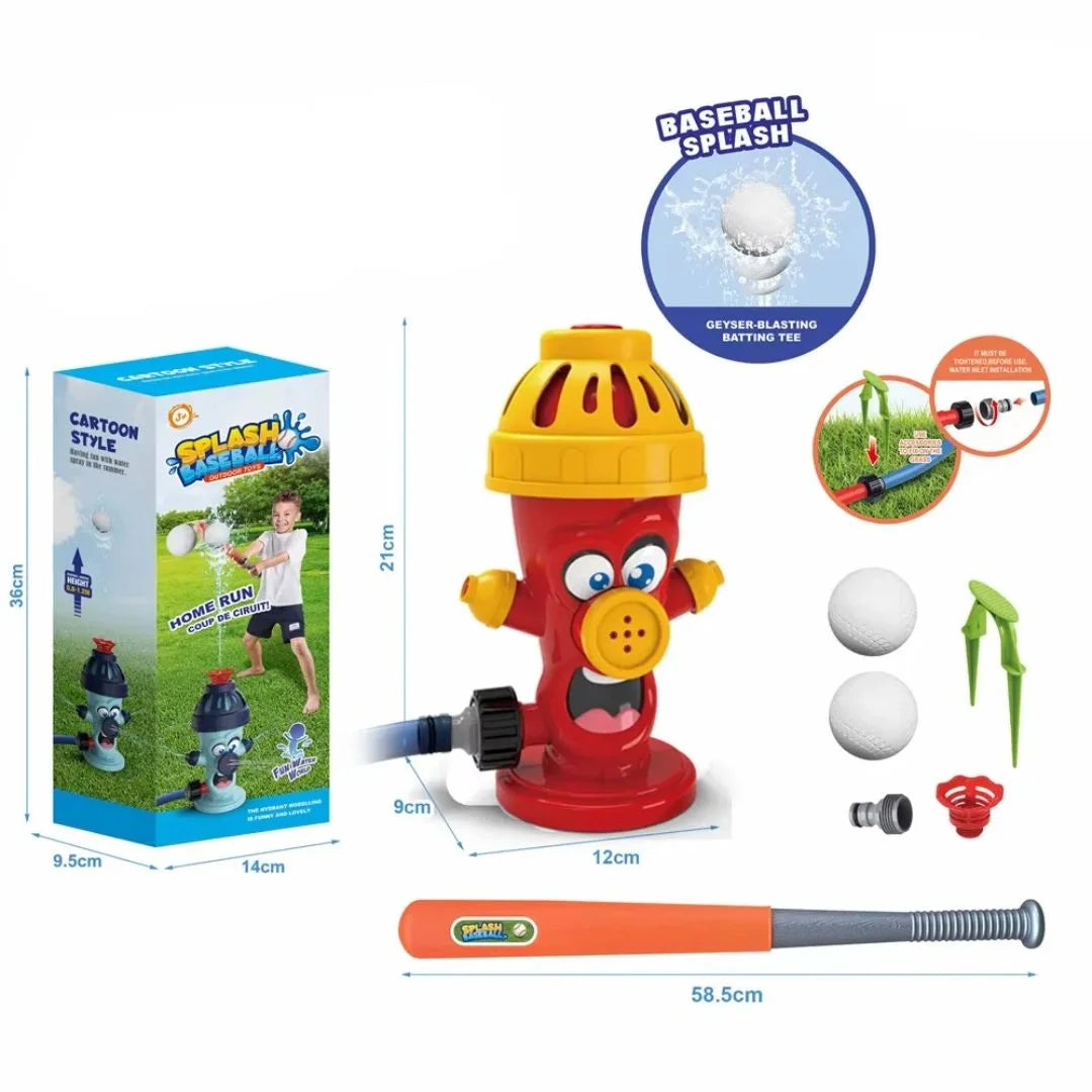 AquaSprout™ – Cartoon Hydrant Waterfontein Voor Kinderen Vanaf 3 Jaar – Stimuleert Buiten Spelen