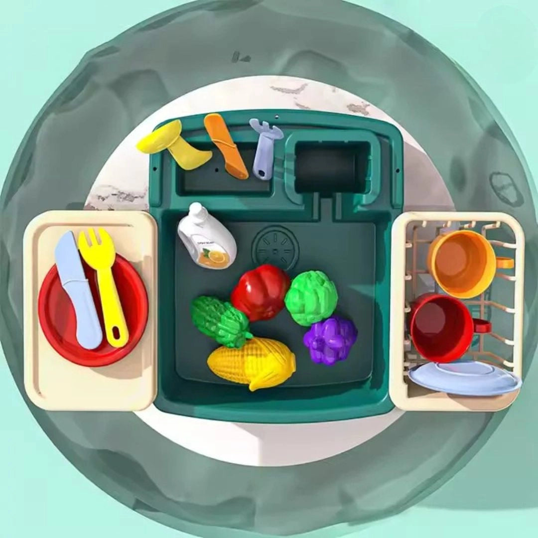Sinksy – Waterspeelgoot & Keukentafel voor Kinderen – Rollenspel – Vanaf 3 Jaar