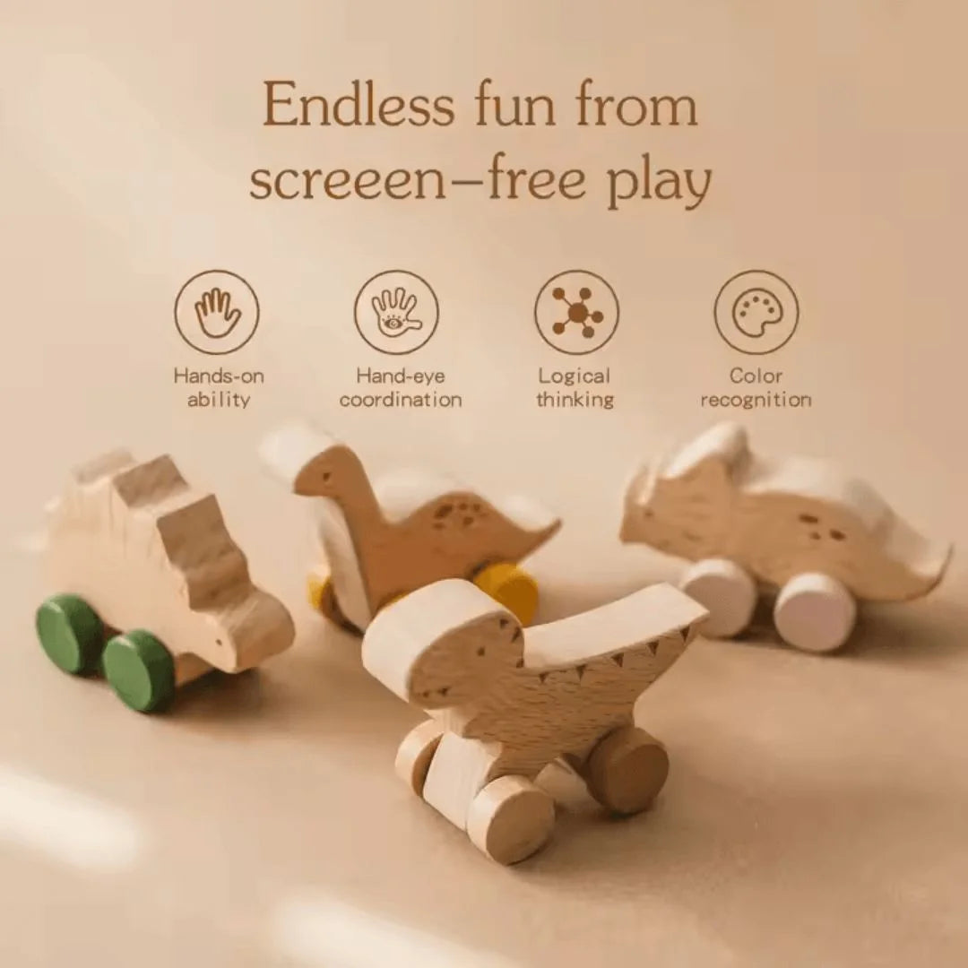 DinoDrive™ – Dinosaur Auto Speelgoed Voor Kinderen Vanaf 3 Jaar – Stimuleert Fantasierijk Spel