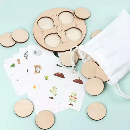 NatureNest™ – Houten Puzzel Voor Kinderen Vanaf 3 Jaar – Verbetert Cognitieve Vaardigheden