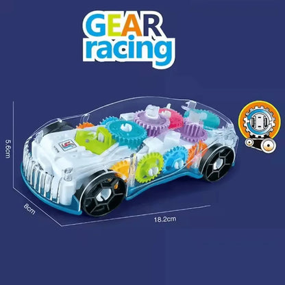 SpeedGlide™ – Glow-in-the-Dark Raceauto Voor Kinderen Vanaf 3 Jaar – Verbetert Fantasierijk Spel
