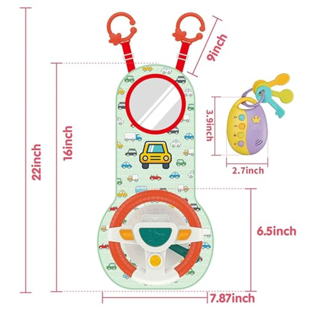 DriveDream – Geluids- en Licht Stuurwiel voor Baby’s (1+ jaar)