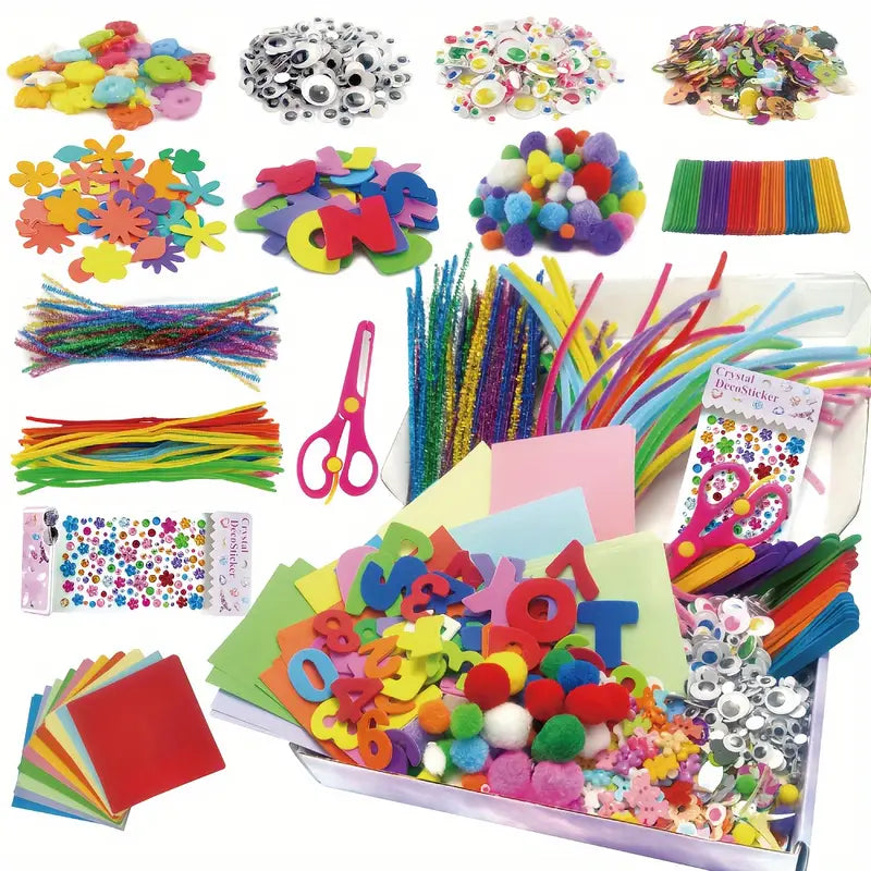 CreatiBox - Kit knutselspullen voor kinderen