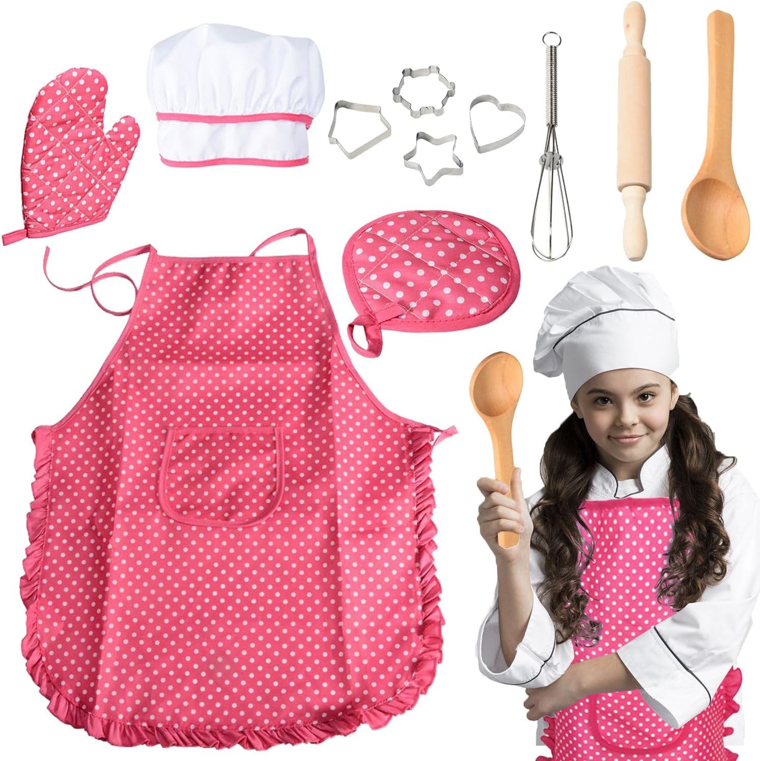 JuniorChef- Slimme Schortenset Voor Kleine Koks