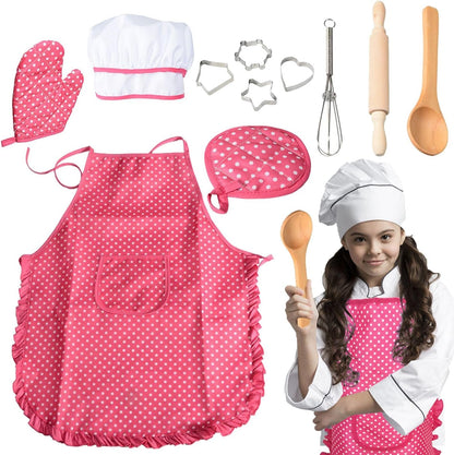 JuniorChef- Slimme Schortenset Voor Kleine Koks