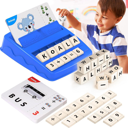 WordWise – Educatief Spel om Letters & Cijfers te Leren voor Kinderen vanaf 3 Jaar – Stimuleert Taal & Rekenen