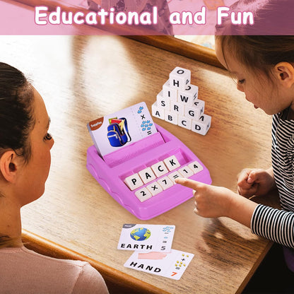 WordWise – Educatief Spel om Letters & Cijfers te Leren voor Kinderen vanaf 3 Jaar – Stimuleert Taal & Rekenen