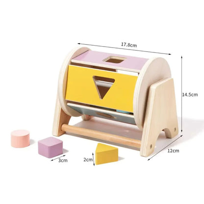 Bellzy™ – Montessori Babybel Rammelaar voor Baby’s vanaf 5 Maanden
