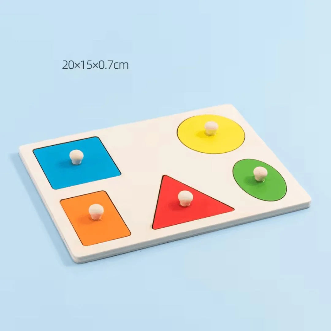 GeoPlay™ – Geometrische Puzzel Voor Kinderen Vanaf 3 Jaar – Verbetert Ruimtelijk Inzicht