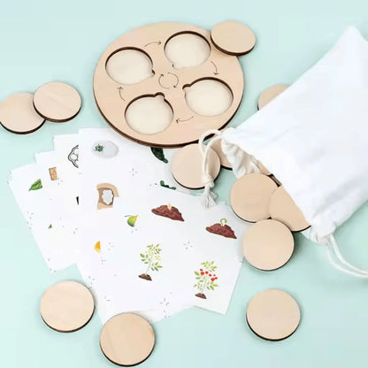 NatureNest™ – Houten Puzzel Voor Kinderen Vanaf 3 Jaar – Verbetert Cognitieve Vaardigheden