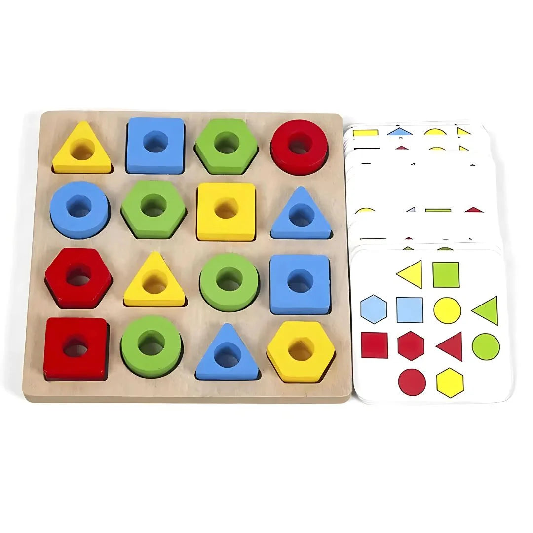 ShapeMastery™ – Vormensorteerspel Voor Kinderen Vanaf 3 Jaar – Verbetert Hand-Oog Coördinatie