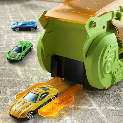 DinoDrive™ – Dinosaurusspeelgoedauto Voor Kinderen Vanaf 3 Jaar – Interactief Spel En Leren