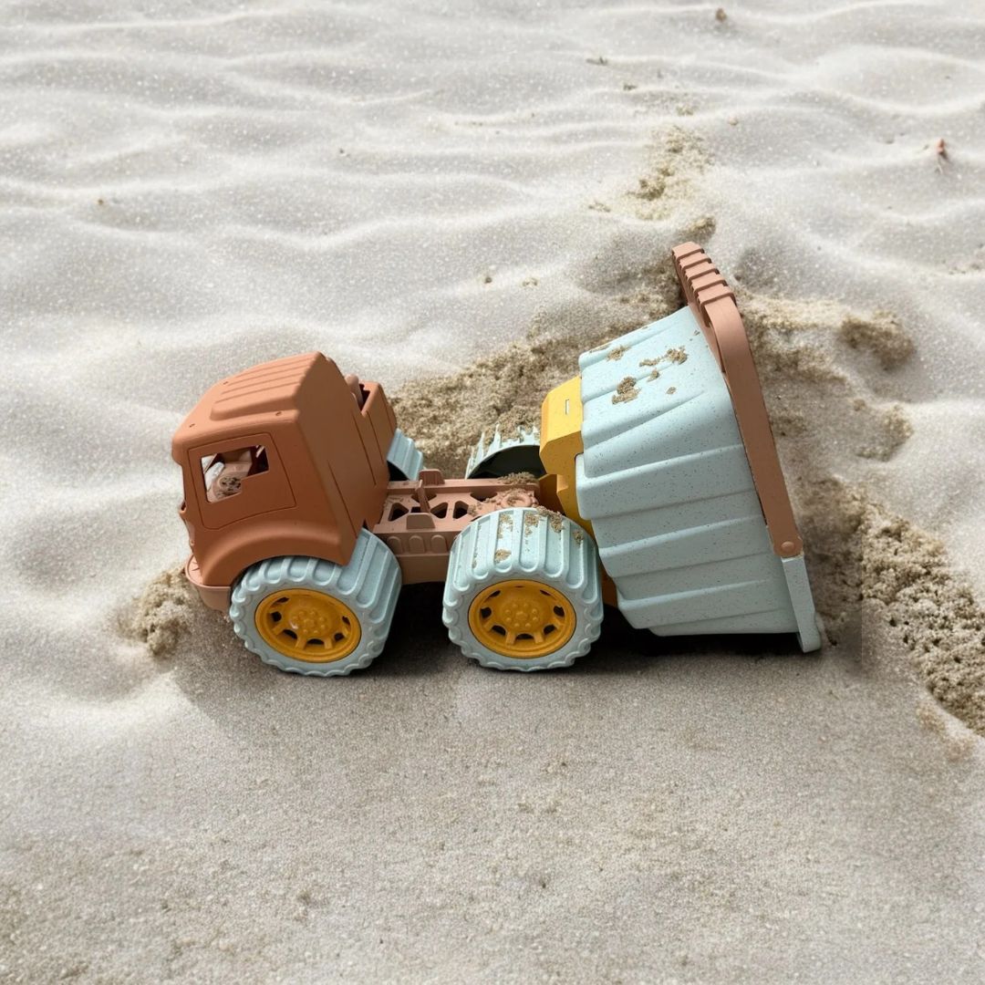 DiggerFleet – Zandvrachtwagen Set voor Kinderen vanaf 3 Jaar – Stimuleert Buitenavonturen & Praktisch Bouwplezier