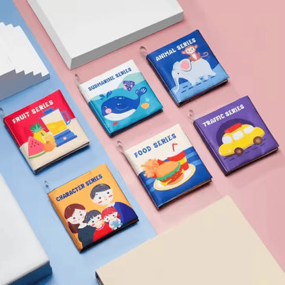 PlayfulPages™ – Knisperboek Voor Kinderen Leeftijd 0+ – Stimuleert Zintuiglijke Ontwikkeling