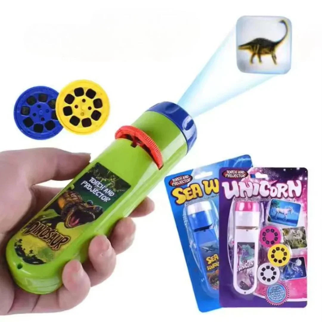 BeamBuddies Verhaaltjes Zaklamp – Bedtijd Projector – Vanaf 3 Jaar