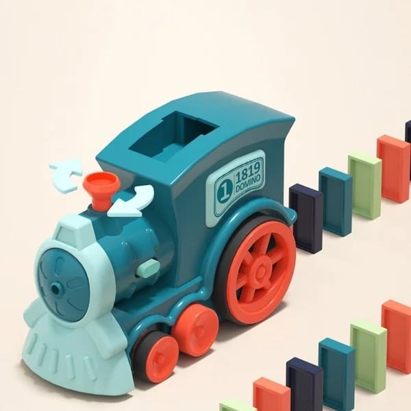 DominoExpress -  Domino Trein Automatische Speelgoed Blokken Set