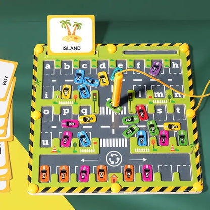 AlphabetAdventure - Magnetisch Alfabet Doolhof Montessori