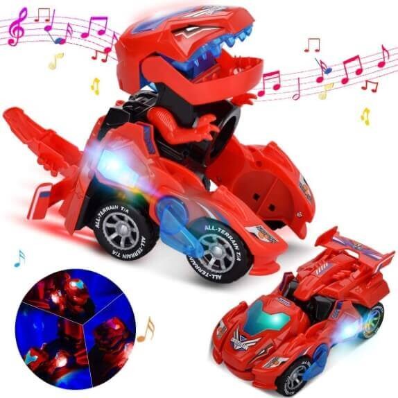 DinoBot - Transformeert van Auto naar Dino