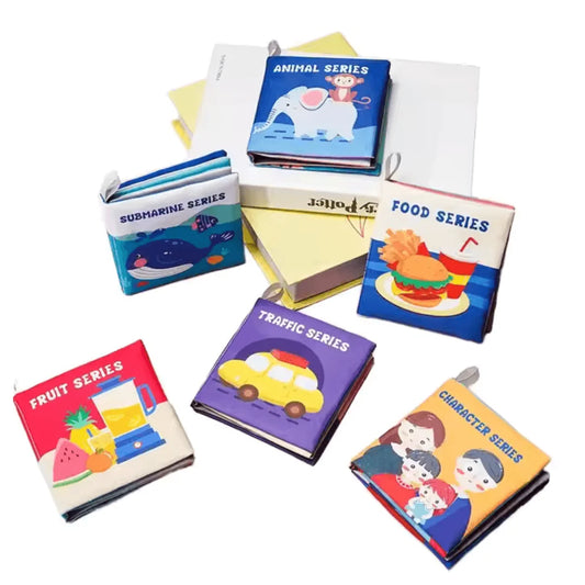 PlayfulPages™ – Knisperboek Voor Kinderen Leeftijd 0+ – Stimuleert Zintuiglijke Ontwikkeling