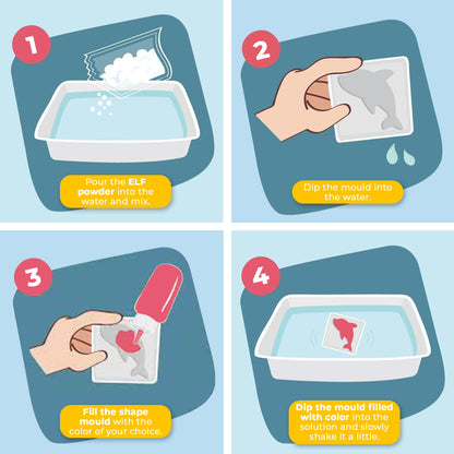 AquaFairyGel - DIY Magische waterelfen-set