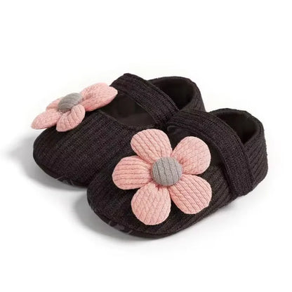 GlowSteps - Baby Meisjes Lichtgevende Slip-On Sok Schoenen 0 -12 Maanden | Zacht Binnencomfort