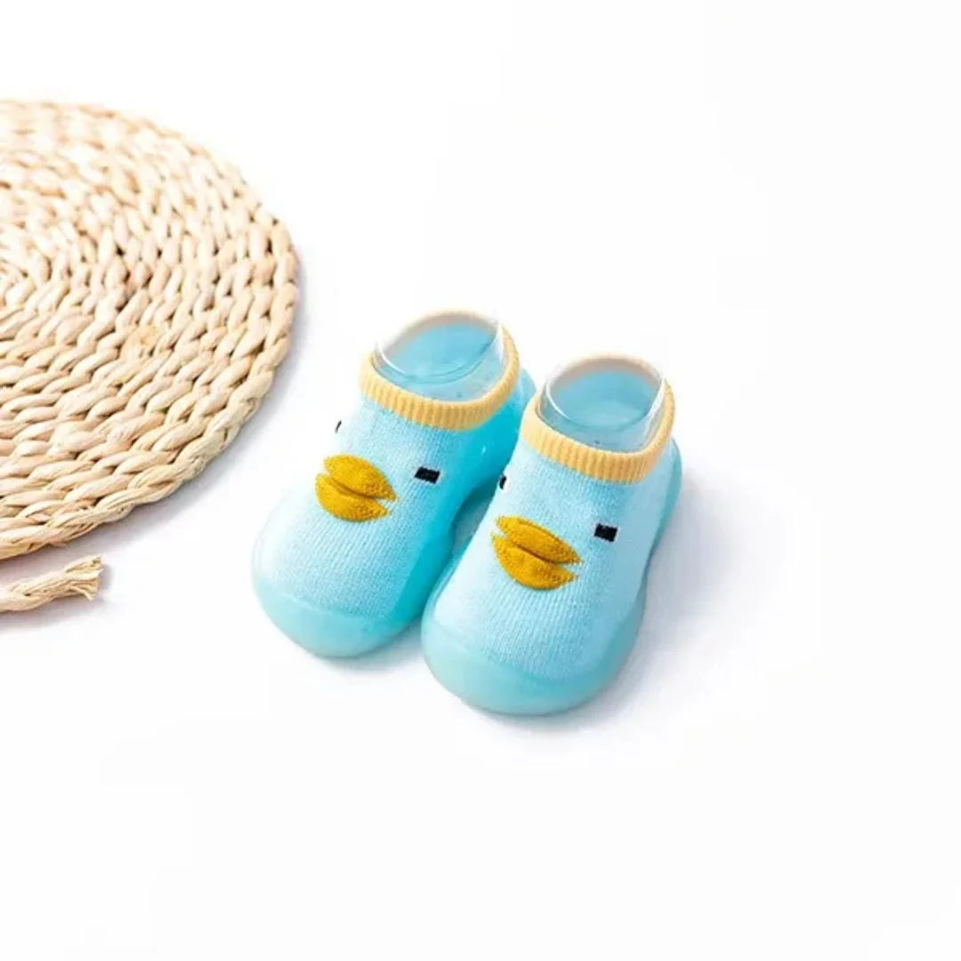 TinySteps - Baby Slip-On Schoensokken vanaf 6 Maanden - Zacht Antislip Comfort