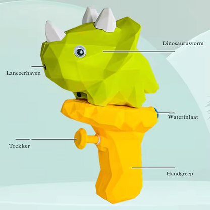 DinoSplash™ – Dinosaur Waterpistool Voor Kinderen Vanaf 3 Jaar – Ultiem Zomerplezier