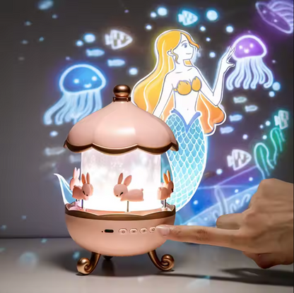 GlowGlide - Roterende droomthema projector