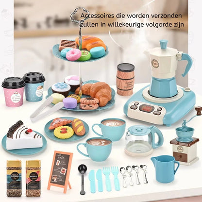BrewBakers Houten Café & Bakkerij Speelset – Barista Rollenspel – Vanaf 3 Jaar