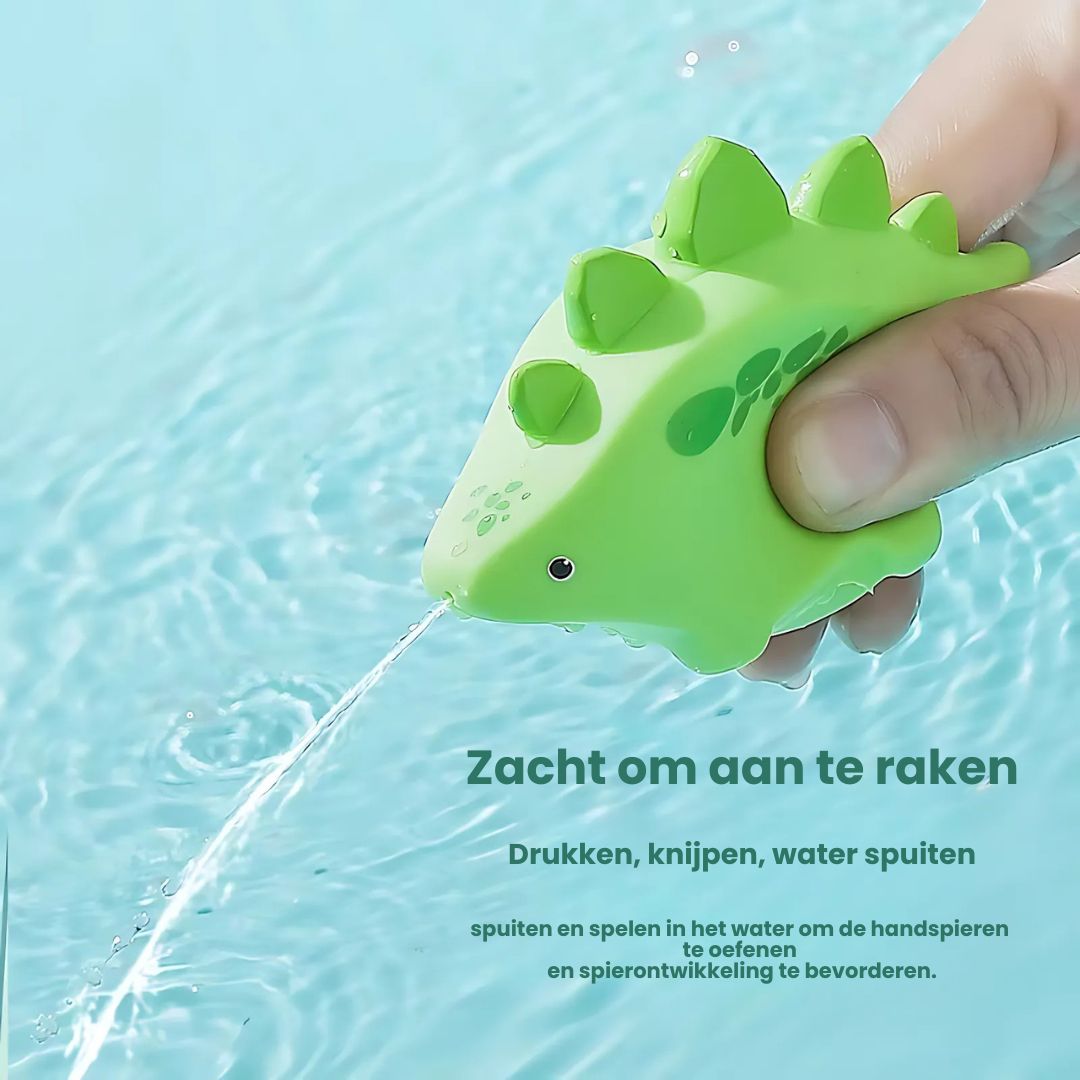 SquirtSafari – Dierlijke Waterspuit Speelgoed voor Peuters vanaf 18 Maanden – Knijpspeelgoed voor Bad & Waterpret