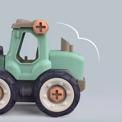 BuildCrew Mini Engineering Voertuigenset met Graaf- & Laadspeelgoed – Voor Leeftijd 3+
