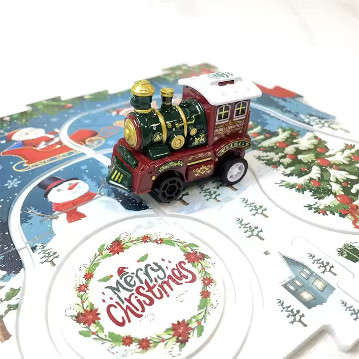 WonderTrack™ – Doe-Het-Zelf Kersttreinbaan Voor Kinderen Vanaf 6 Jaar – Verbetert Creativiteit En Verbeeldingskracht