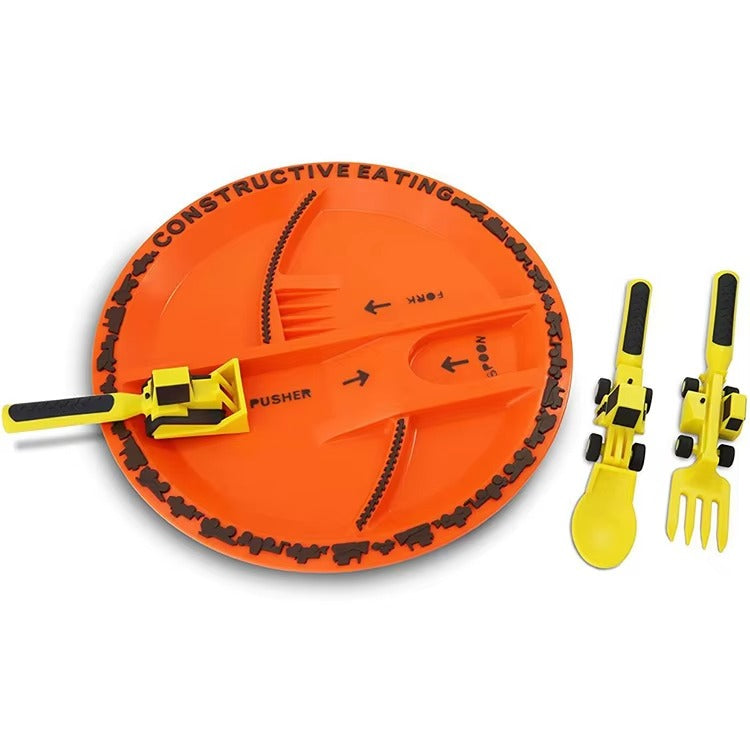 BuildBites™ – Constructie Eetset Voor Kinderen Vanaf 3 Jaar – Stimuleert Creatief Eten