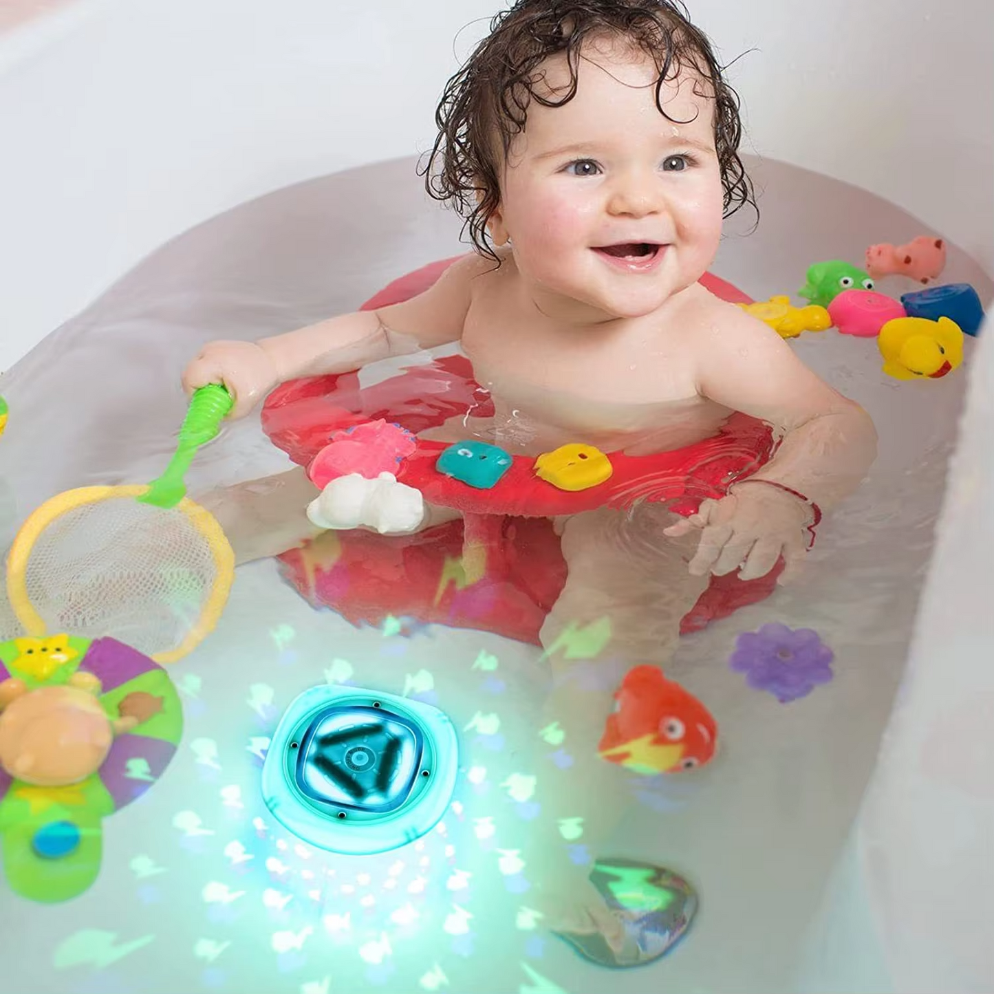 BathBeam Lichtprojector voor in Bad – Rustgevend Waterplezier – Vanaf 12mnd