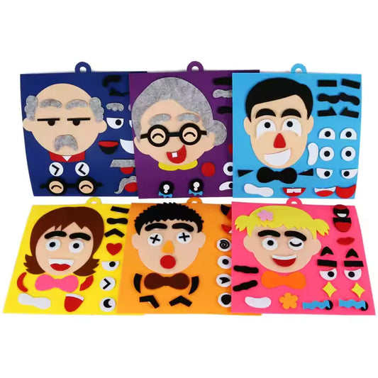 PlayfulMinds™ – Doe-Het-Zelf Emotiepuzzel Voor Kinderen Vanaf 3 Jaar – Verbetert Emotionele Intelligentie