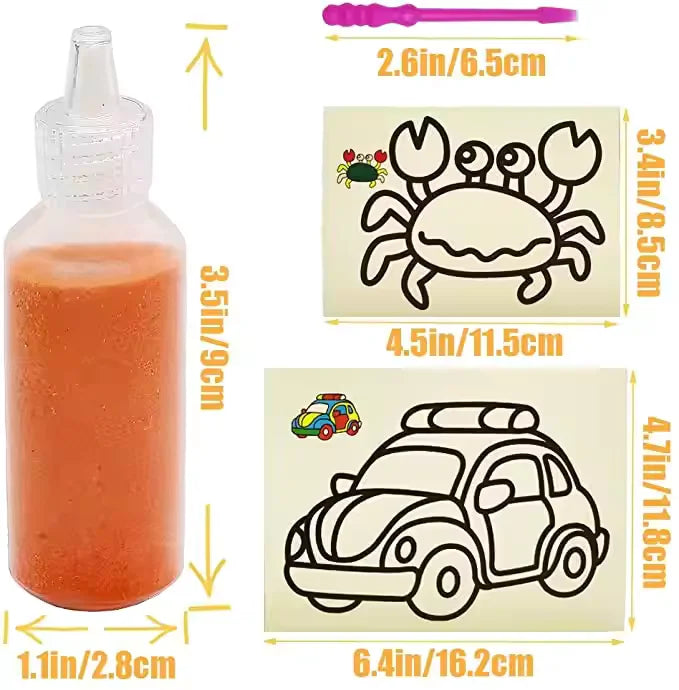 ArtCraft Zand Schilder Kit – Creatief Knutselen – Vanaf 5 Jaar
